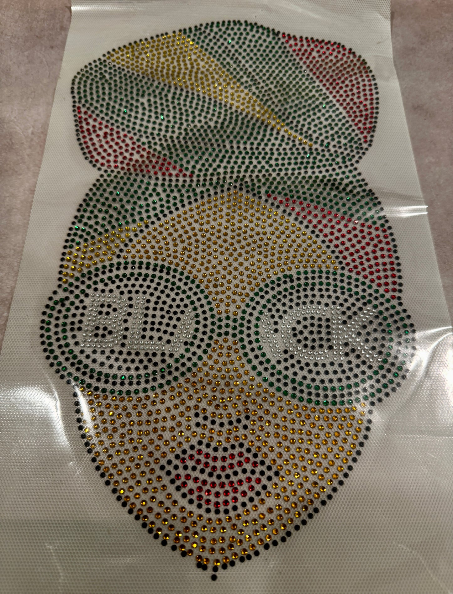 Black Queen Rhinestone Appliqué