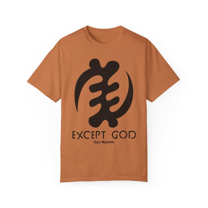 Sankofa Design - Unisex Garment-Dyed T-shirt