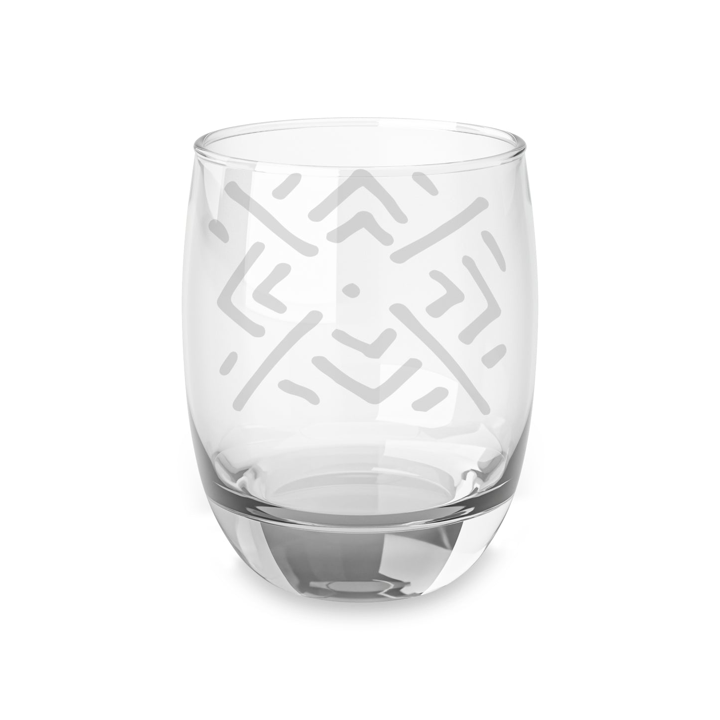 Whiskey Glass Mudcloth Design