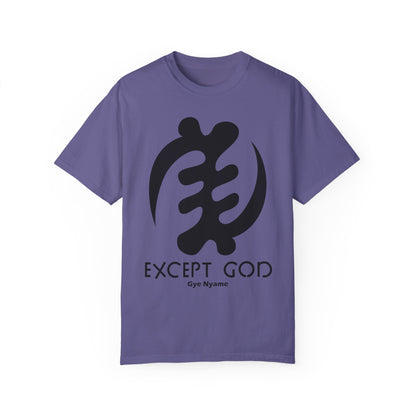 Sankofa Design - Unisex Garment-Dyed T-shirt