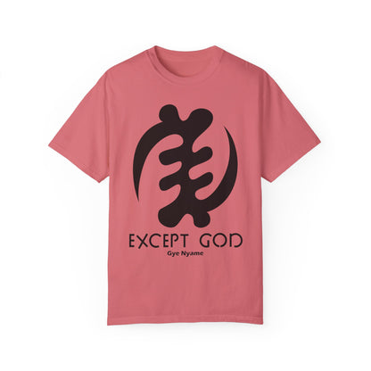 Sankofa Design - Unisex Garment-Dyed T-shirt