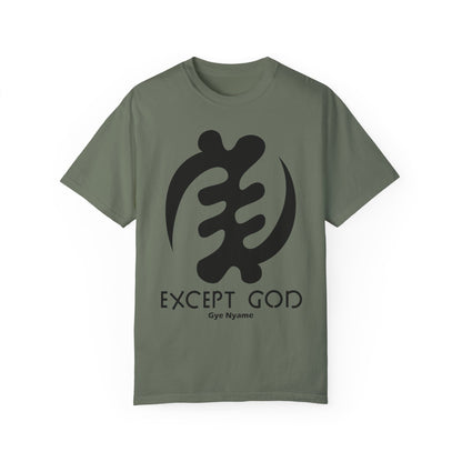 Sankofa Design - Unisex Garment-Dyed T-shirt