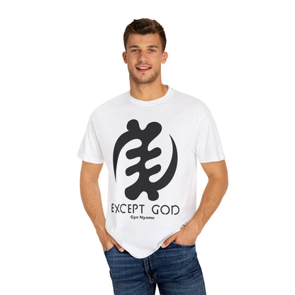 Sankofa Design - Unisex Garment-Dyed T-shirt