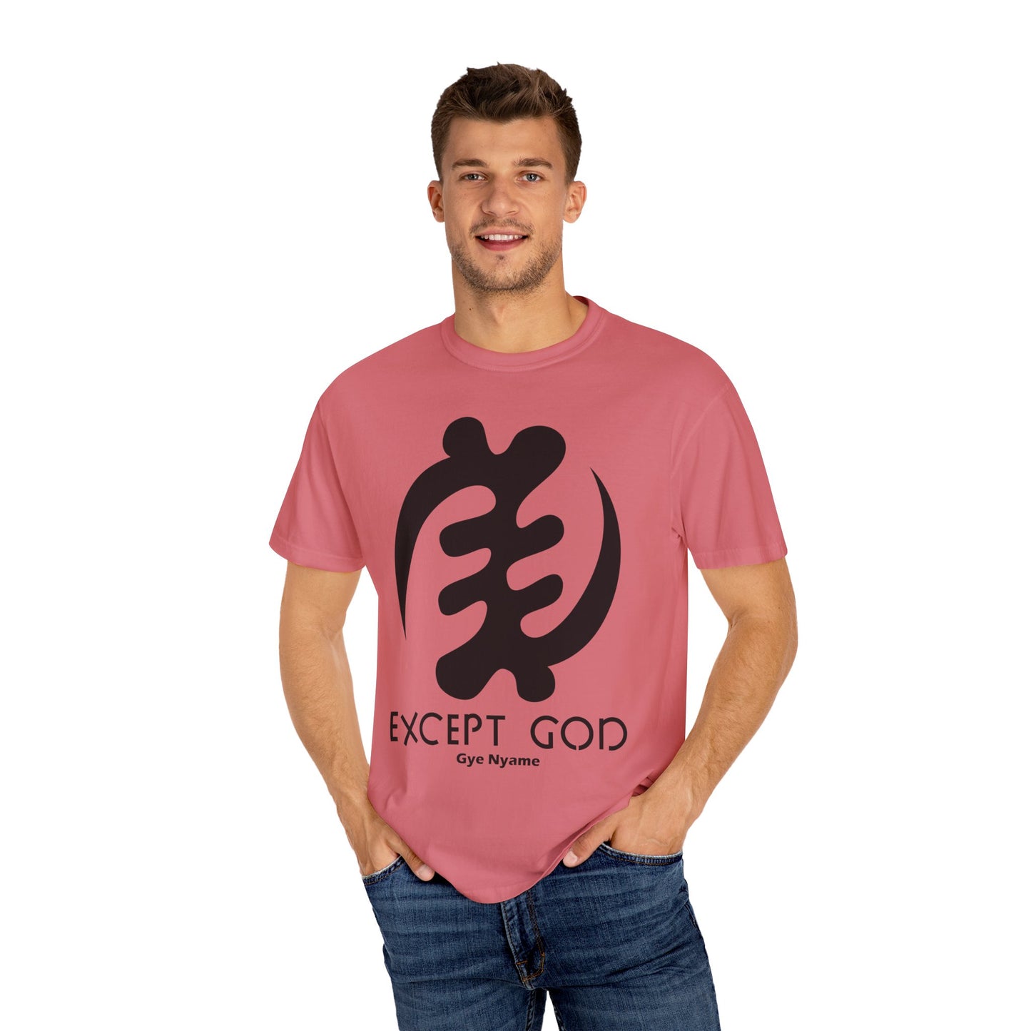 Sankofa Design - Unisex Garment-Dyed T-shirt