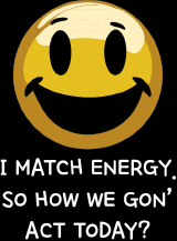 I Match Energy Permasticker