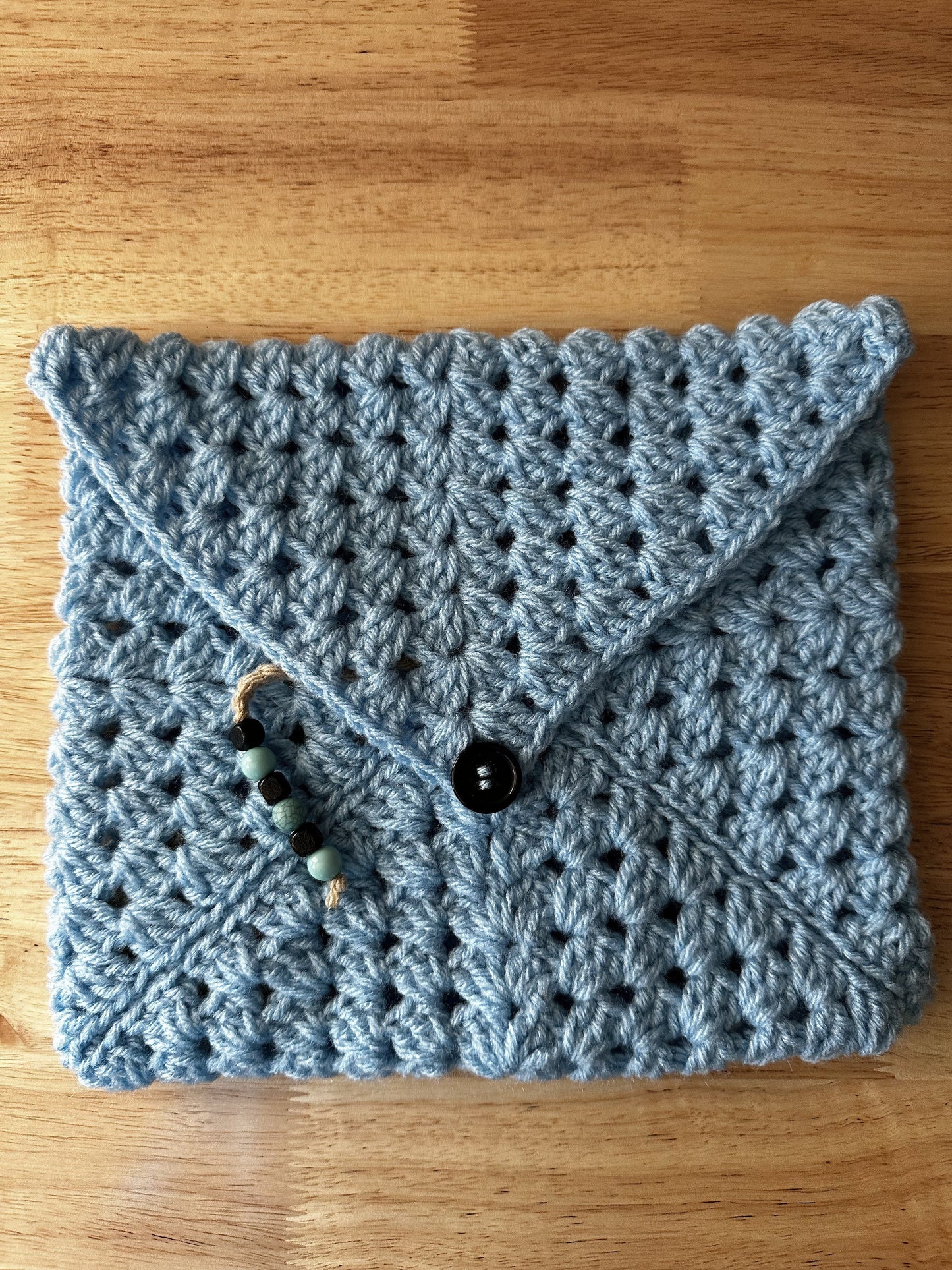 Handmade Crochet Book Cover