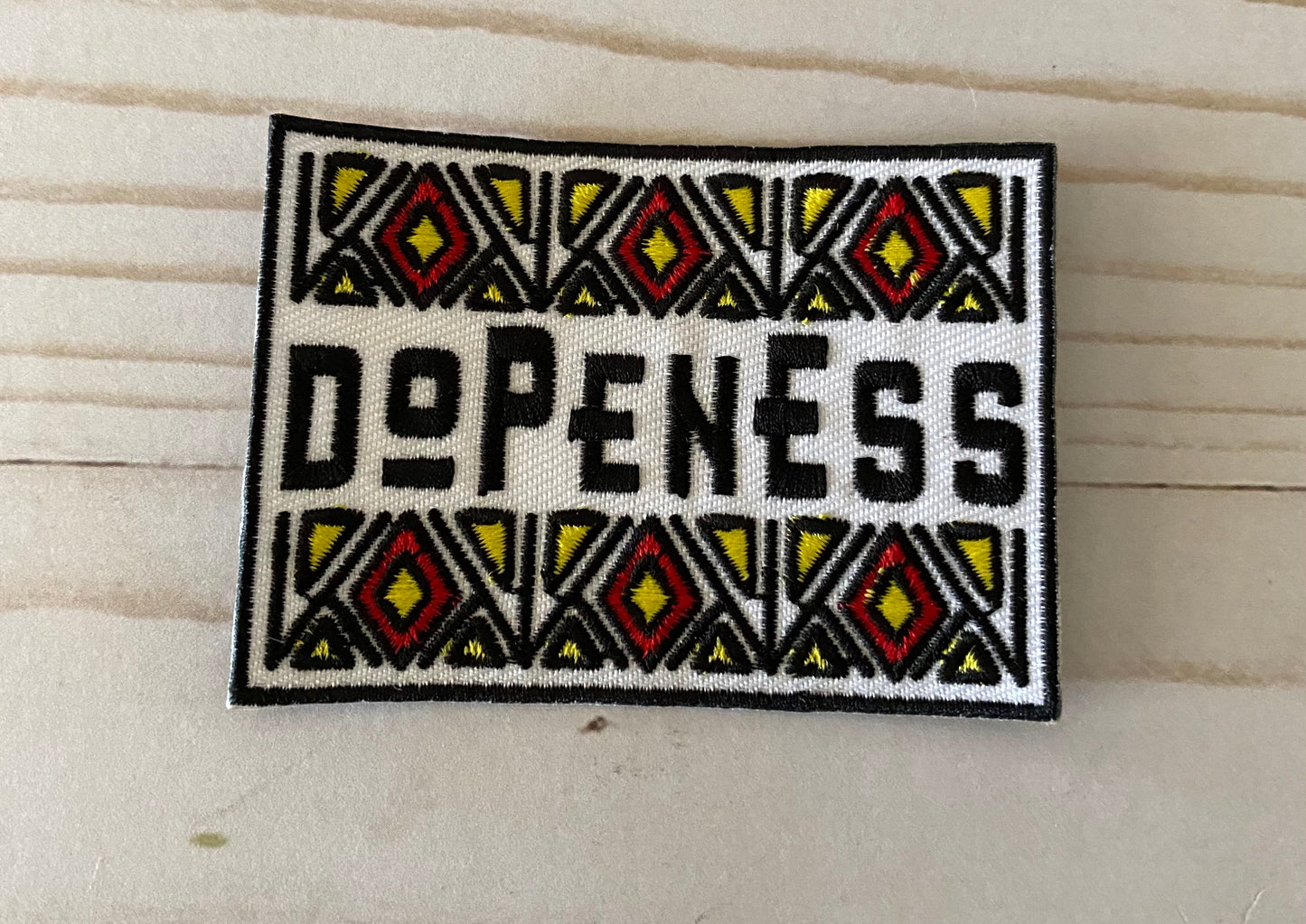 Dopeness Iron On Patch