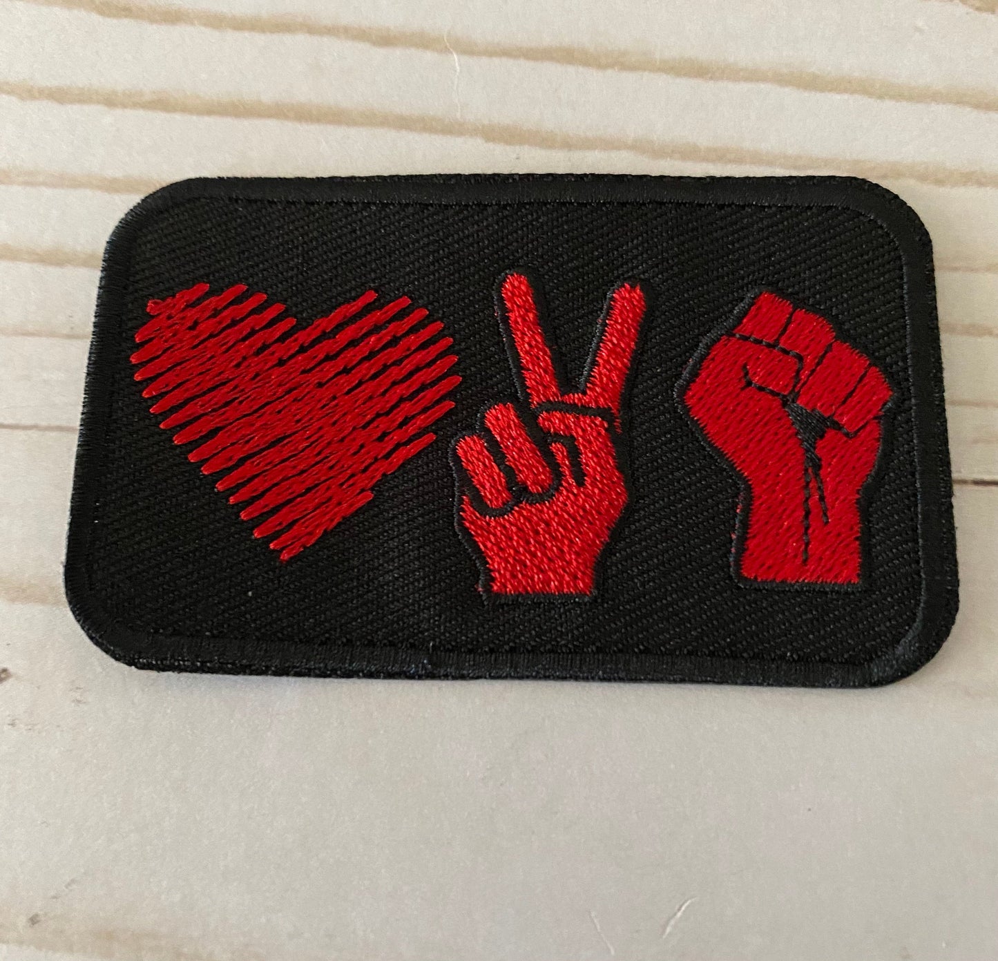 Love Peace Soul Iron On Patch