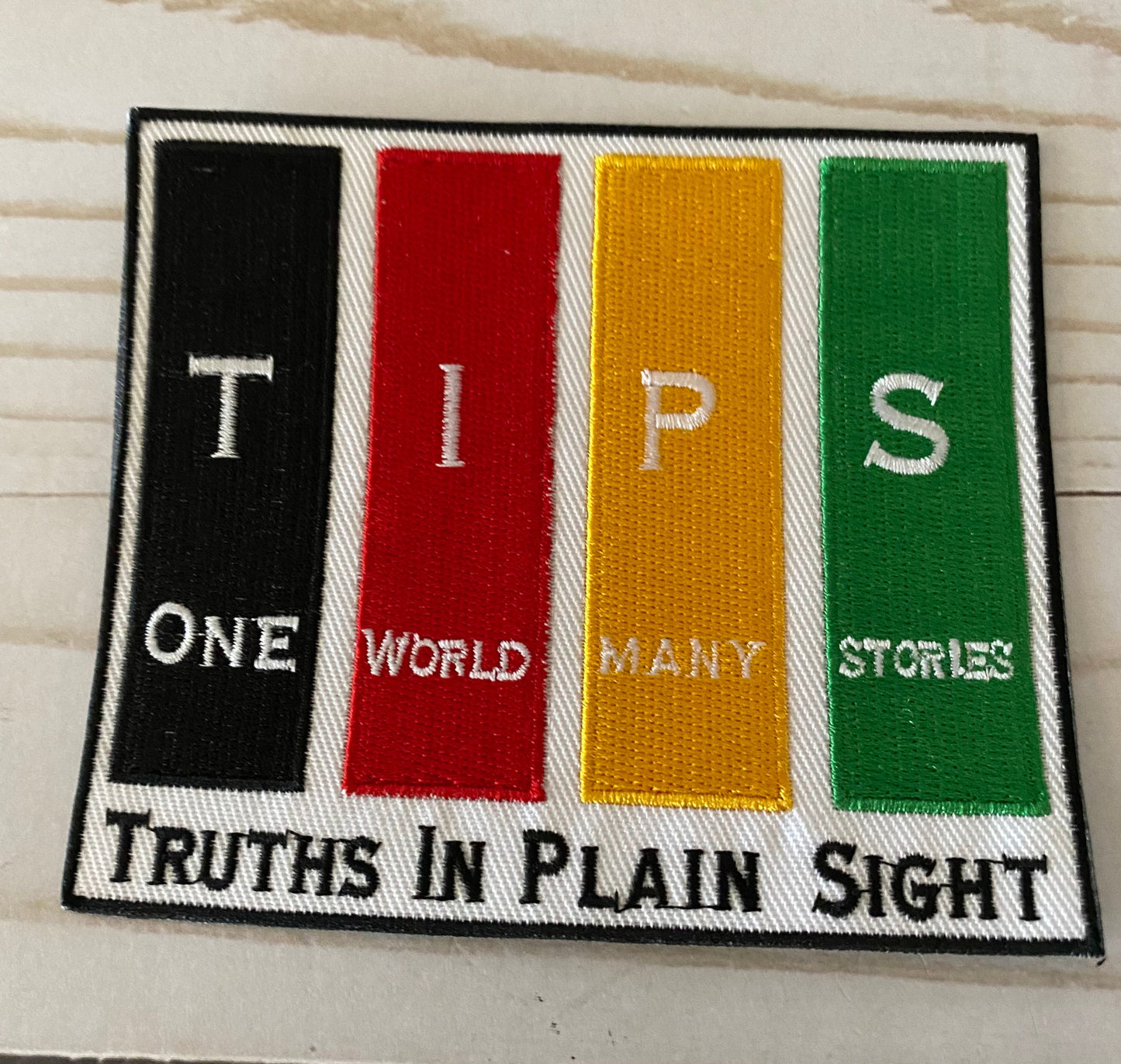 T.I.P.S. Iron On Patch