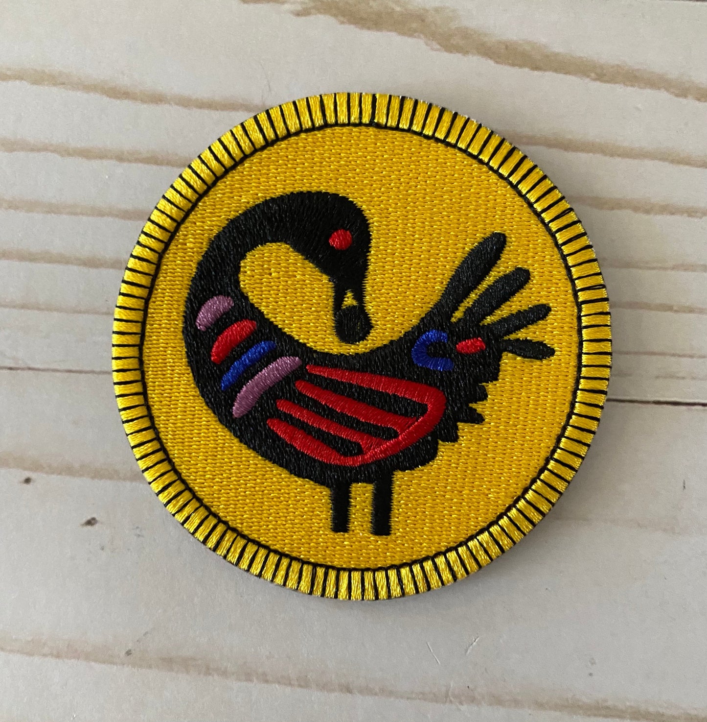 Sankofa Bird Iron On Patch